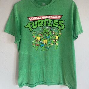 Nickelodeon Green Apparel teenage Mutant Ninja Turtles medium thrashed